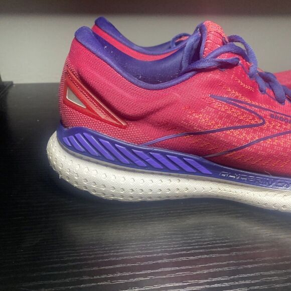 Brooks Womens Glycerin GTS 19 1203441B623 Pink Running Shoes Sneakers Size 11.5 - Picture 2 of 13